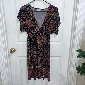 Jon & Anna floral dress short sleeve